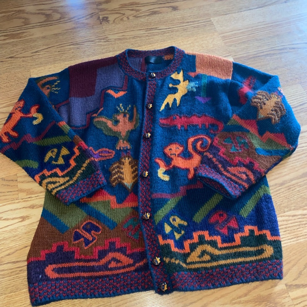 Peruvian Connection Multicolor Patterned Women's … - image 2